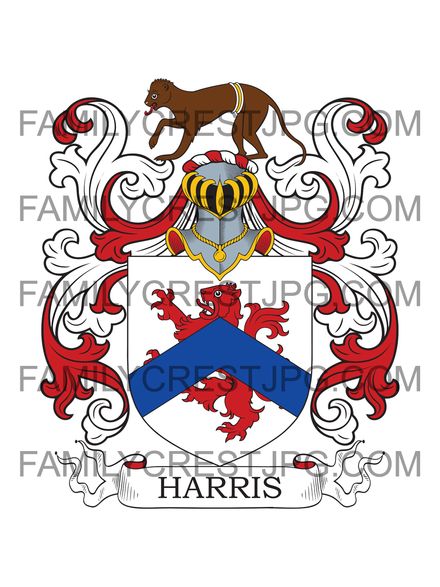 Harris Family Crest - Ireland