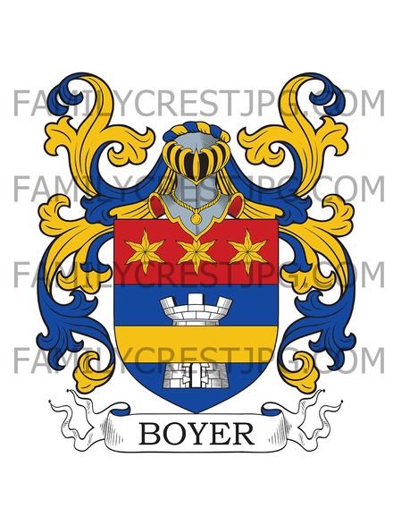 Boyer Family Crest