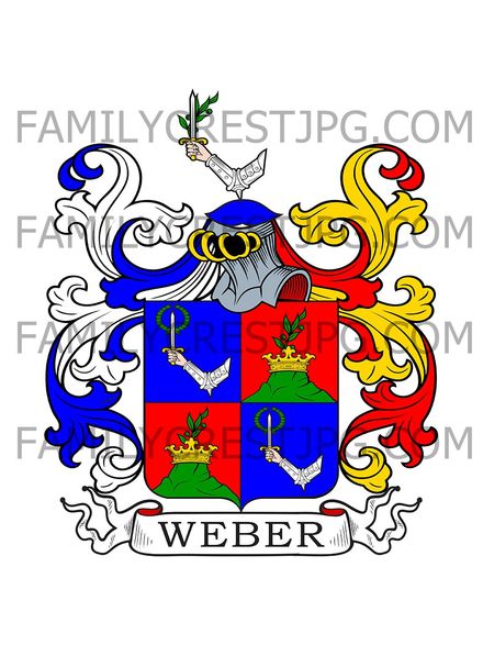 Weber Family Crest - Chur, Switzerland