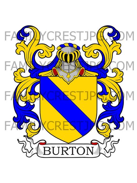 Burton Family Crest