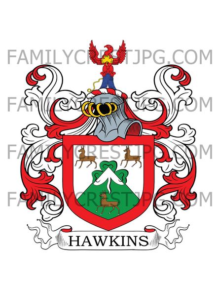 Hawkins Family Crest