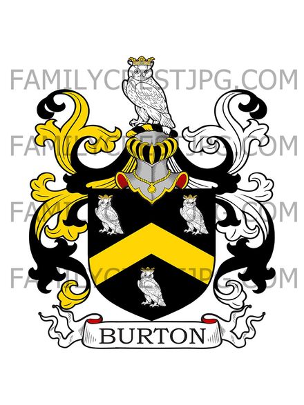 Burton Family Crest