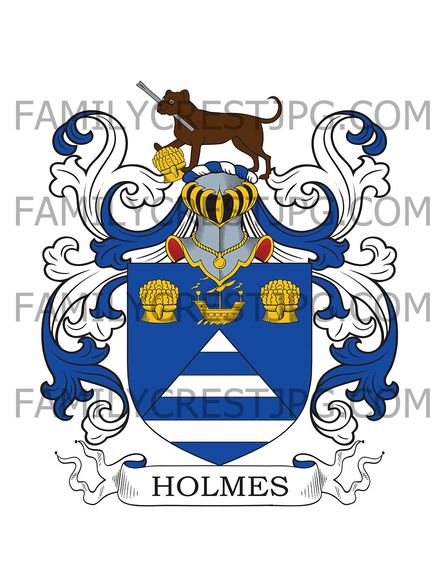 Holmes Family Crest
