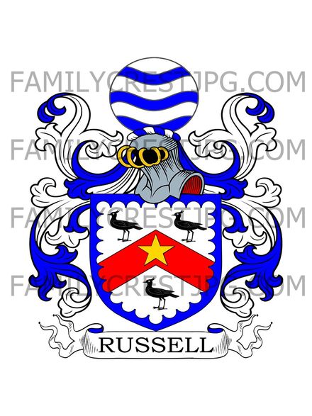 Russell Family Crest