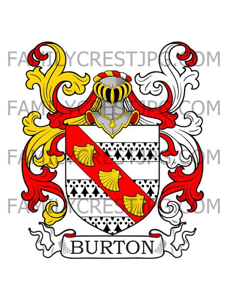 Burton Family Crest