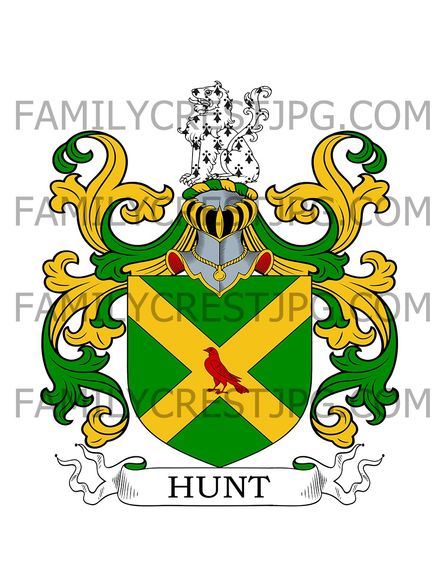 Hunt Family Crest
