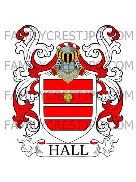 Hall Family Crest