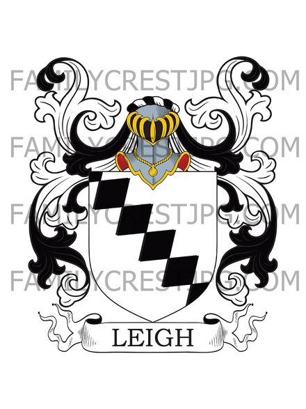 Leigh Family Crest