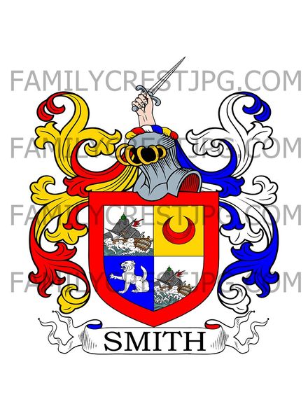 Smith Family Crest - Smithfield