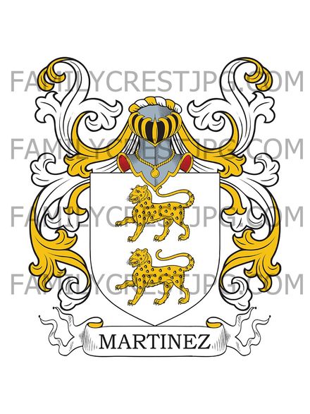 Martinez Family Crest