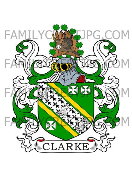 Clarke Family Crest - Waste Court