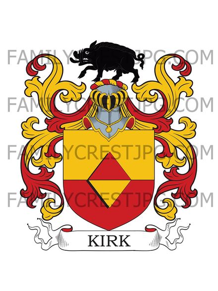 Kirk Family Crest