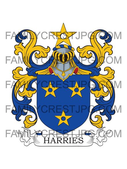 Harries Family Crest