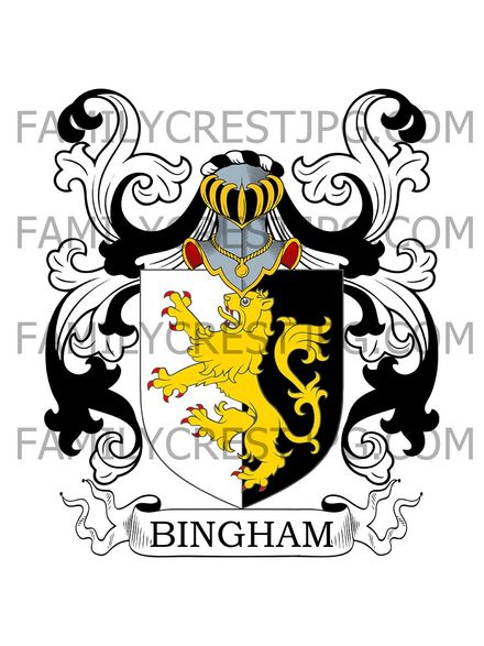 Bingham Family Crest