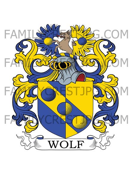 Wolf Family Crest