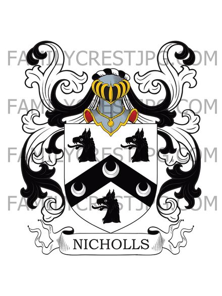 Nicholls Family Crest