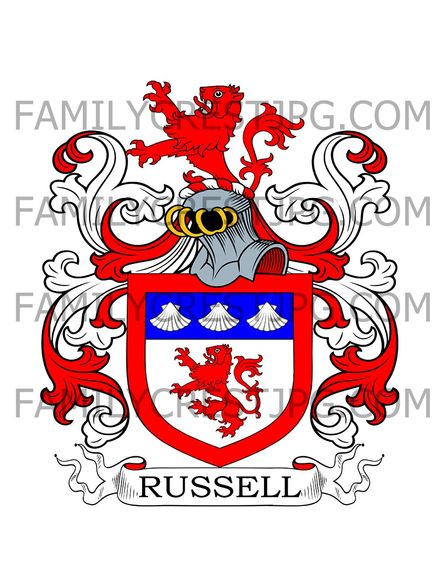 Russell Family Crest