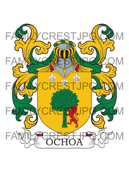 Ochoa Family Crest