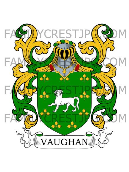 Vaughan Family Crest