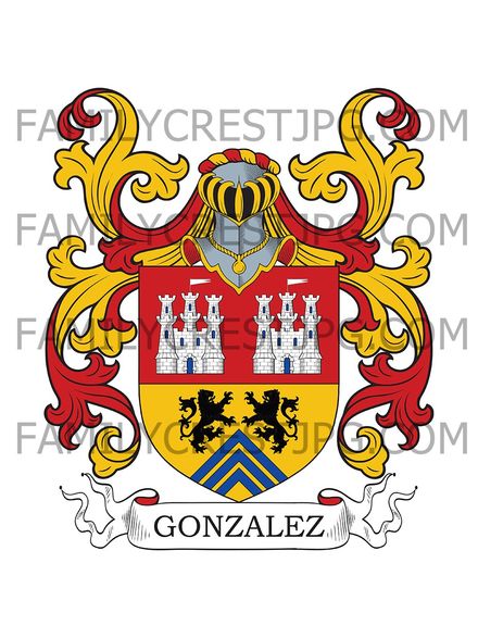 Gonzalez Family Crest