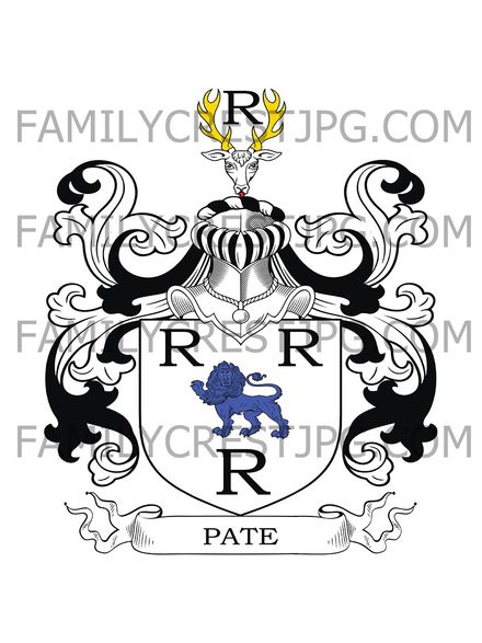 Pate Family Crest
