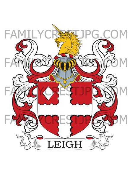 Leigh Family Crest