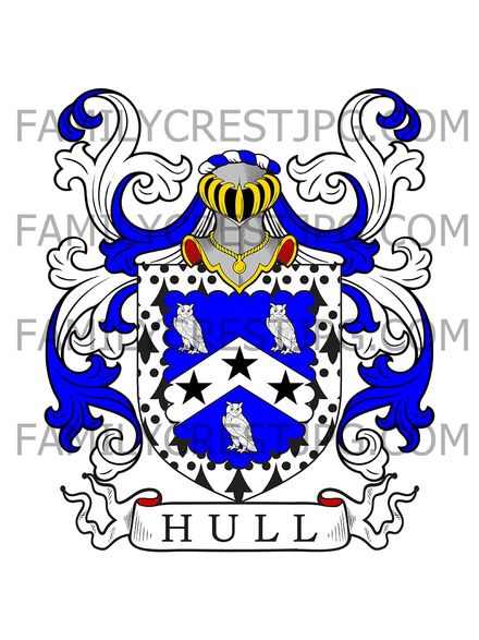 Hull Family Crest