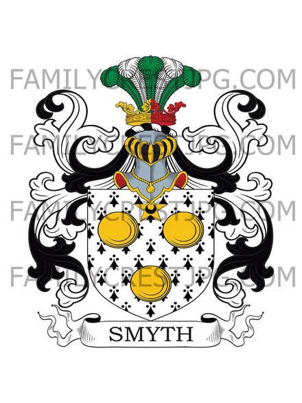 Smyth Family Crest - England