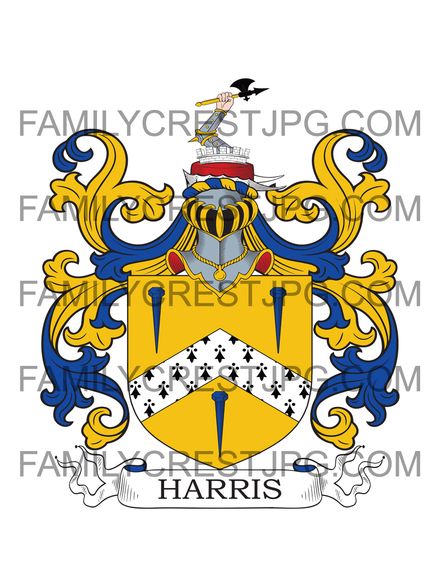 Harris Family Crest - alias Prickly