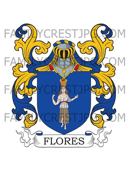Flores Family Crest