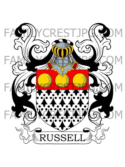 Russell Family Crest