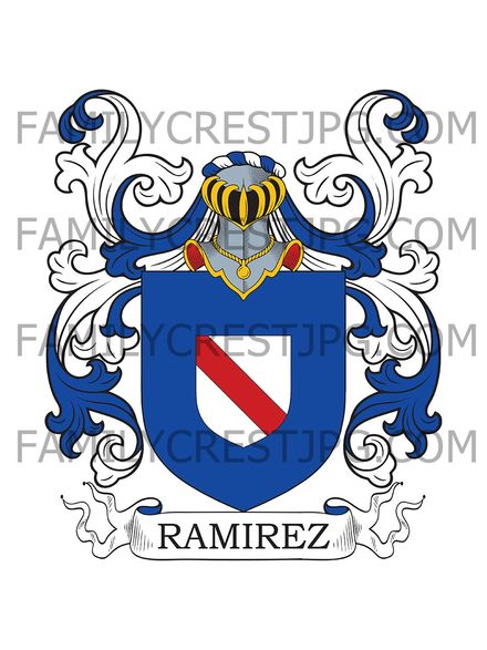 Ramirez Family Crest