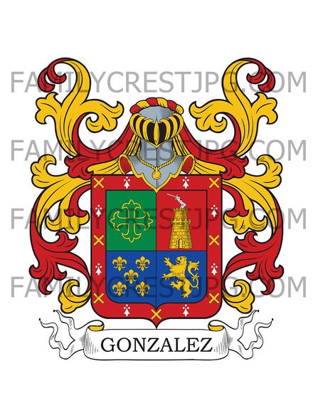 Gonzalez Family Crest