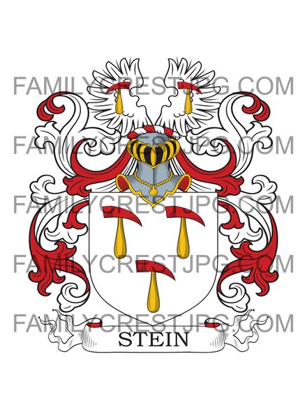 Stein Family Crest - von Altenstein