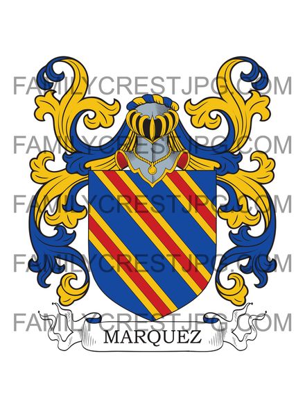 Marquez Family Crest