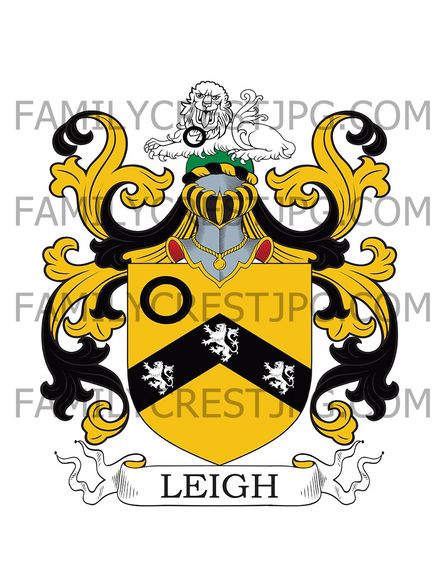 Leigh Family Crest