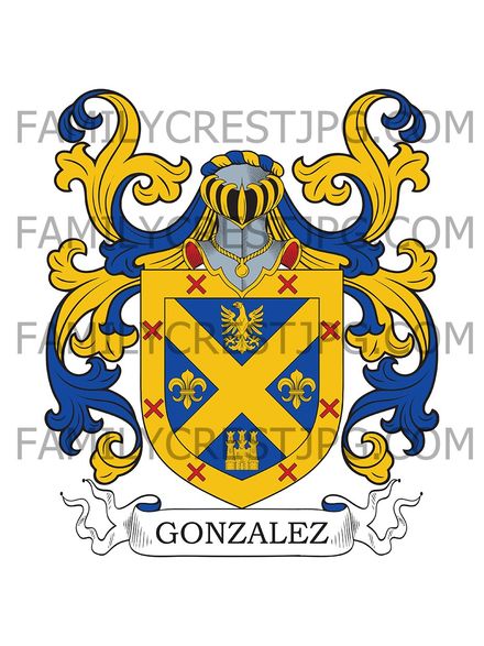 Gonzalez Family Crest