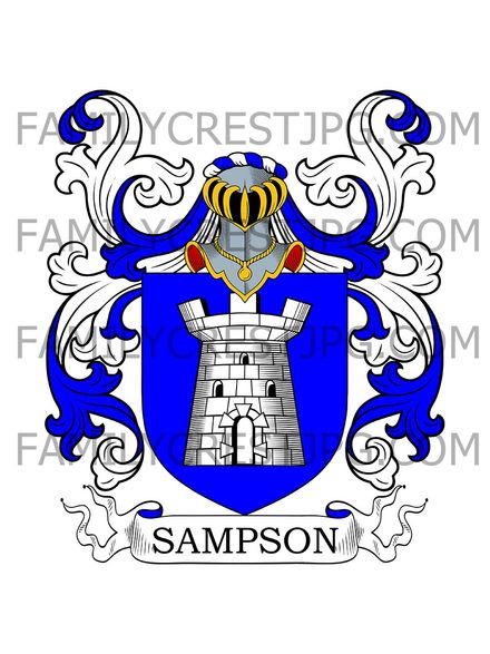 Sampson Family Crest