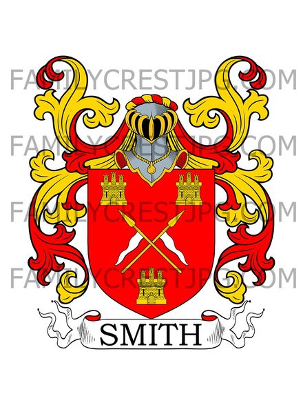 Smith Family Crest - London, England