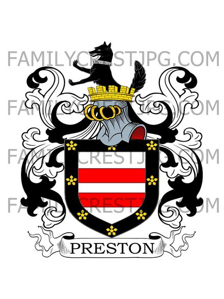 Preston Family Crest