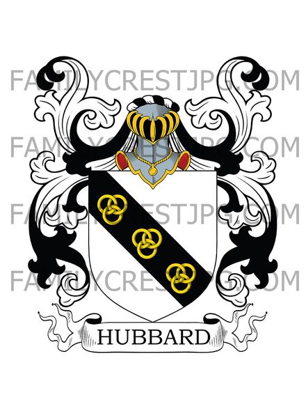 Hubbard Family Crest