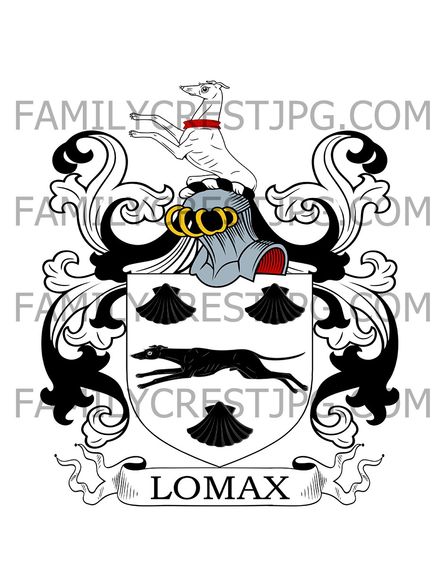 Lomax Family Crest