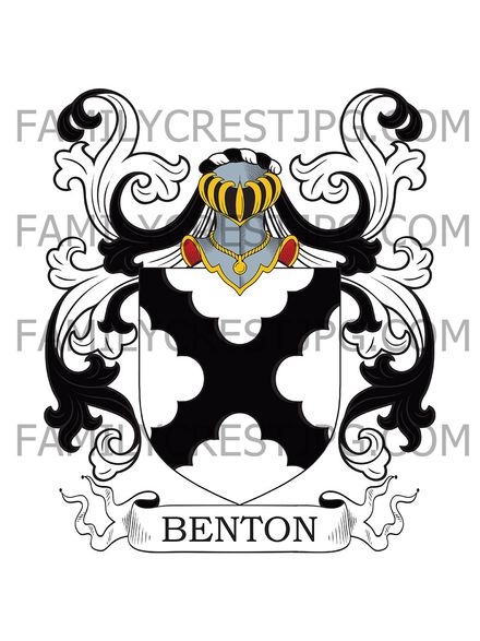 Benton Family Crest