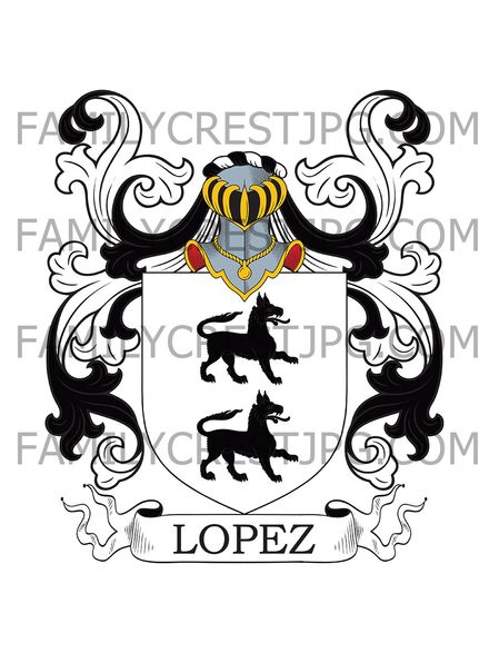 Lopez Family Crest