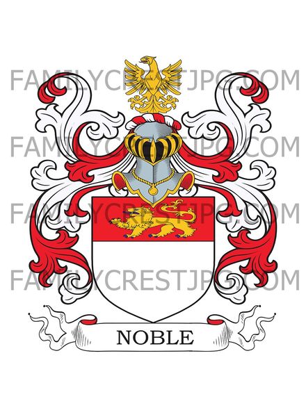 Noble Family Crest