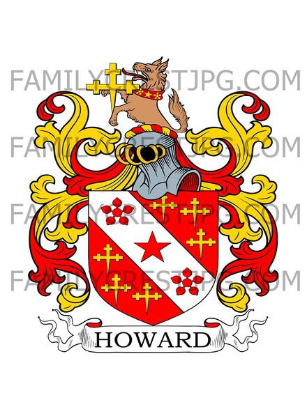 Howard Family Crest - London, England