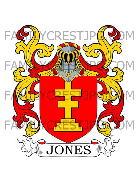 Jones Family Crest - Ireland