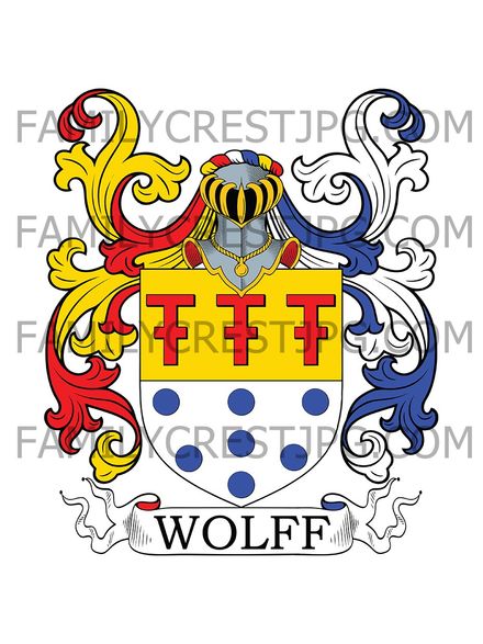 Wolff Family Crest