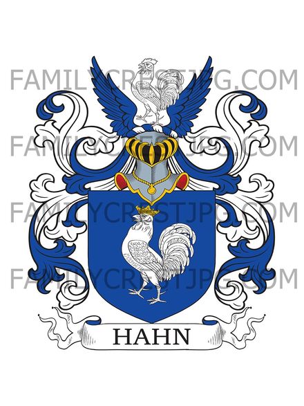 Hahn Family Crest