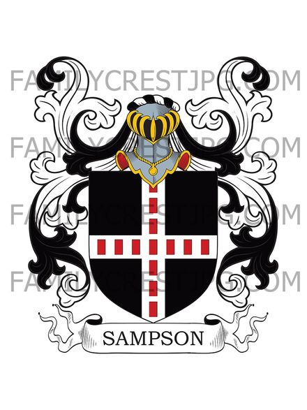 Sampson Family Crest